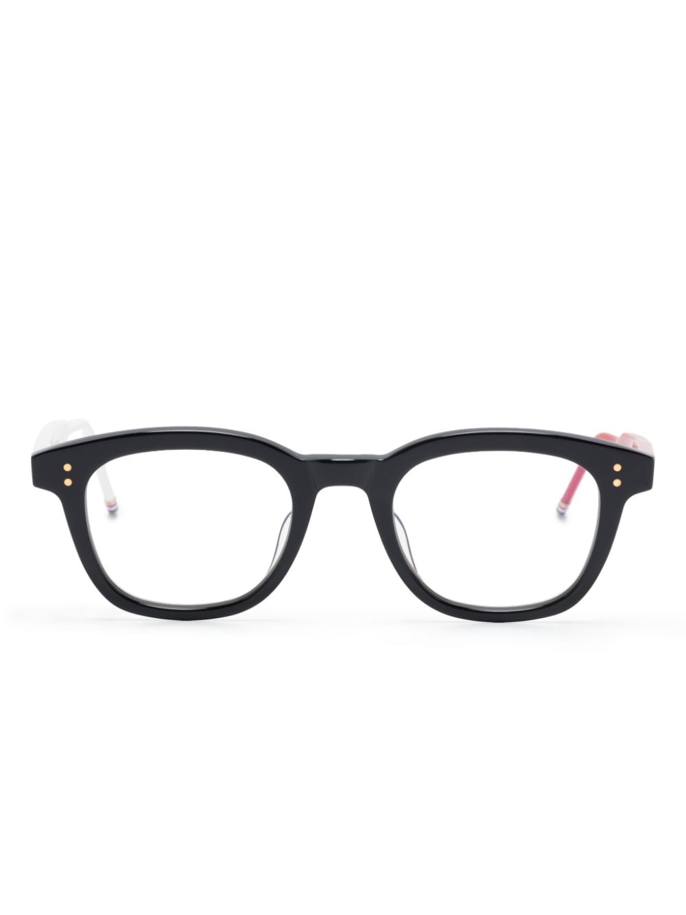 Thom Browne Eyewear square-frame glasses - Red von Thom Browne Eyewear