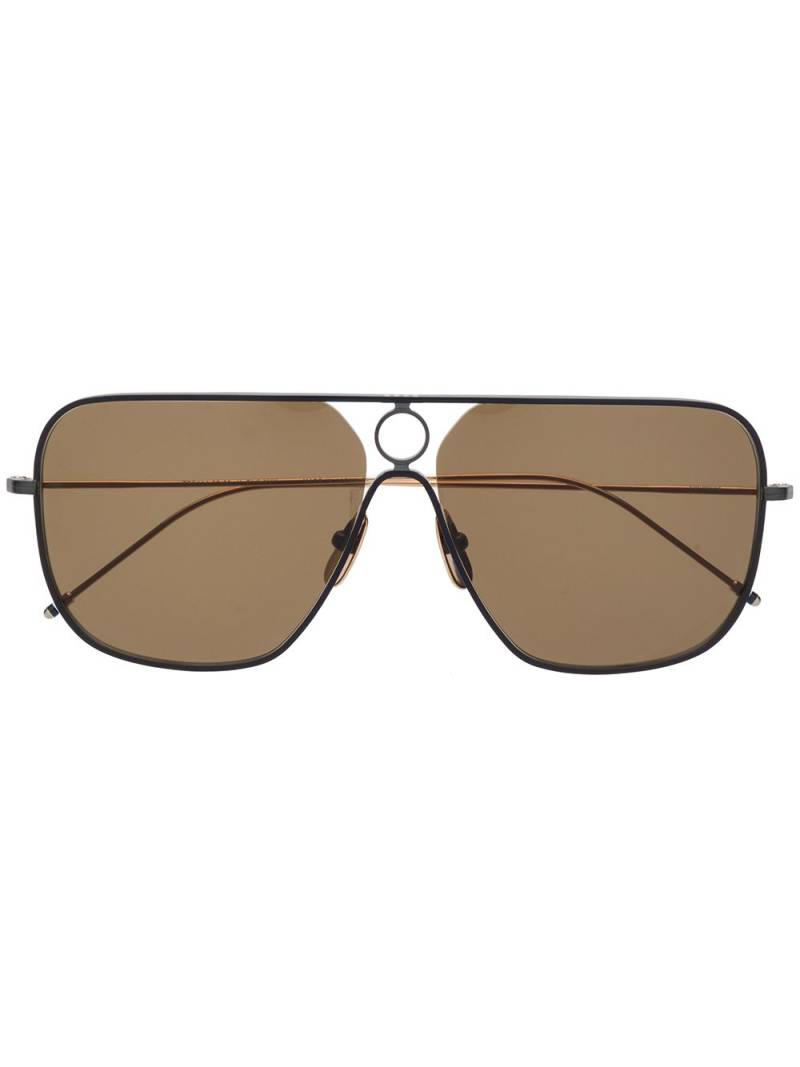 Thom Browne Eyewear square frame sunglasses - Black von Thom Browne Eyewear