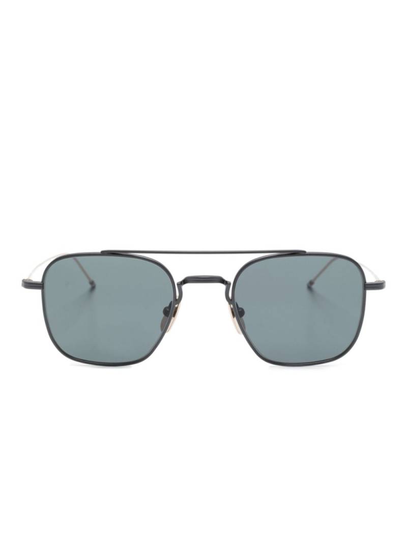 Thom Browne Eyewear square-frame tinted sunglasses - Black von Thom Browne Eyewear