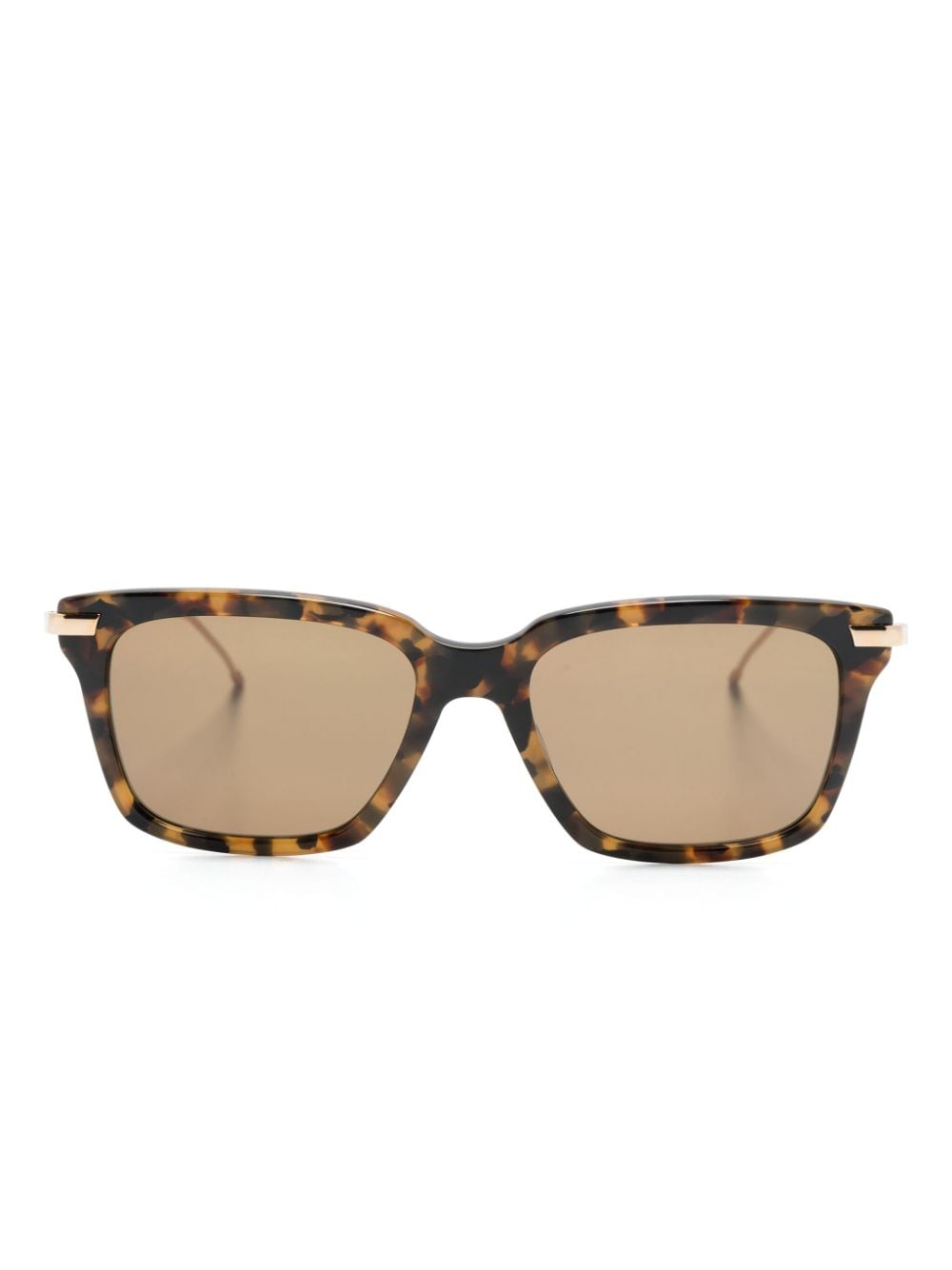 Thom Browne Eyewear tortoiseshell square-frame sunglasses von Thom Browne Eyewear