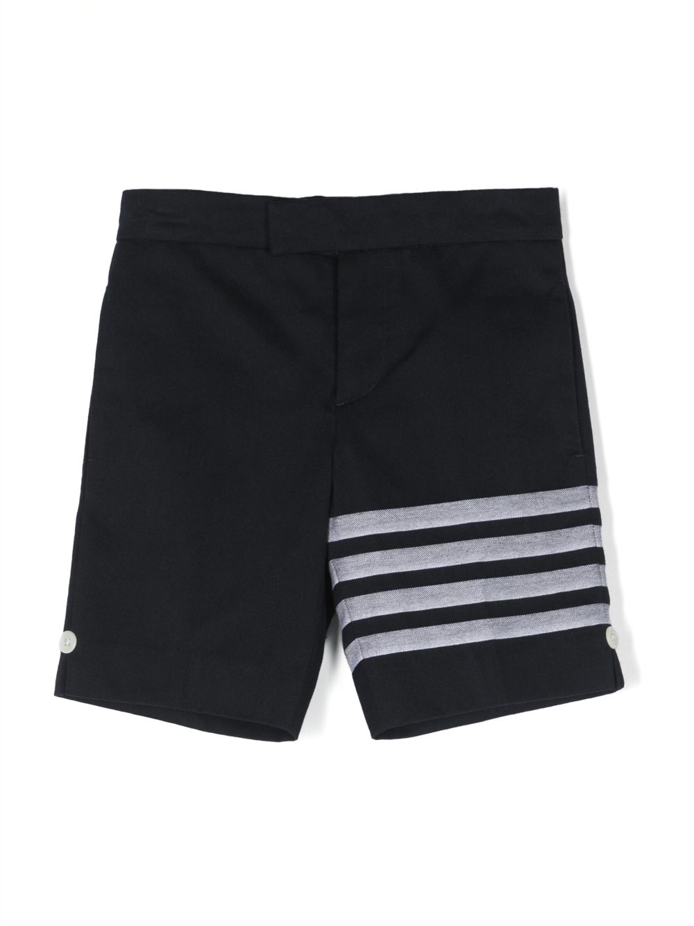 Thom Browne Kids stripe-detailing bermuda shorts - Blue von Thom Browne Kids