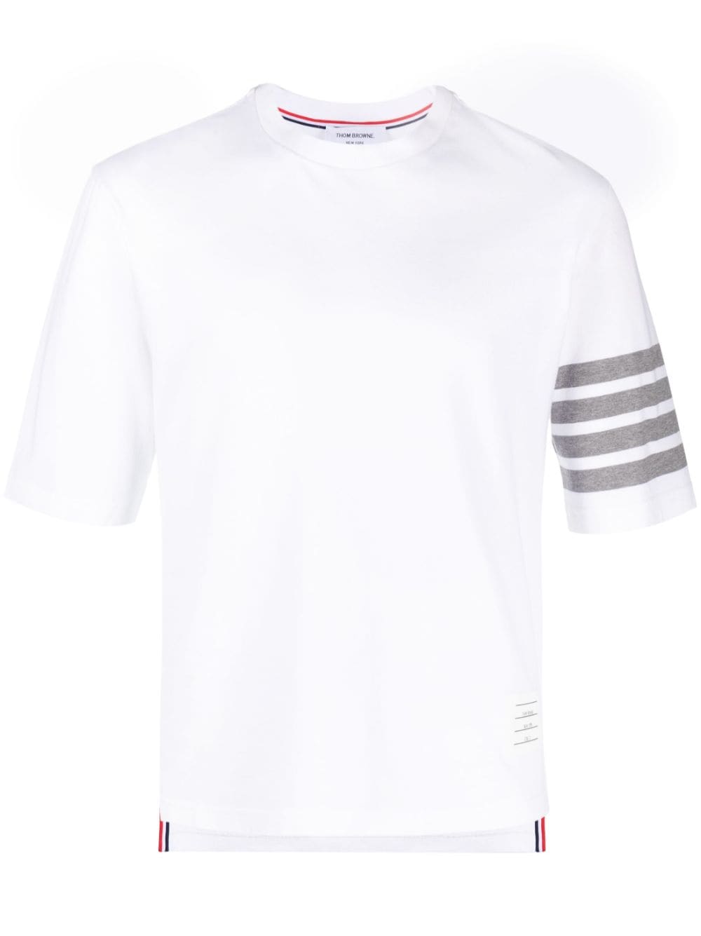 Thom Browne 4-Bar Stripe 2003-print T-shirt - White von Thom Browne