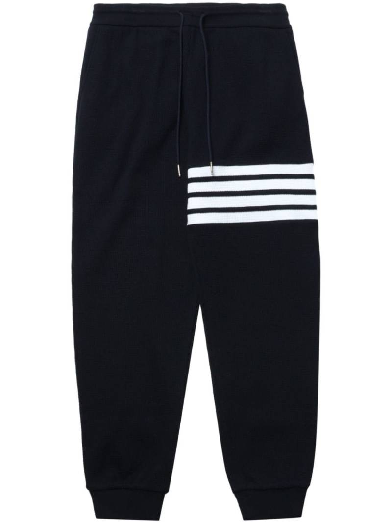 Thom Browne 4-Bar cotton track pants - Blue von Thom Browne