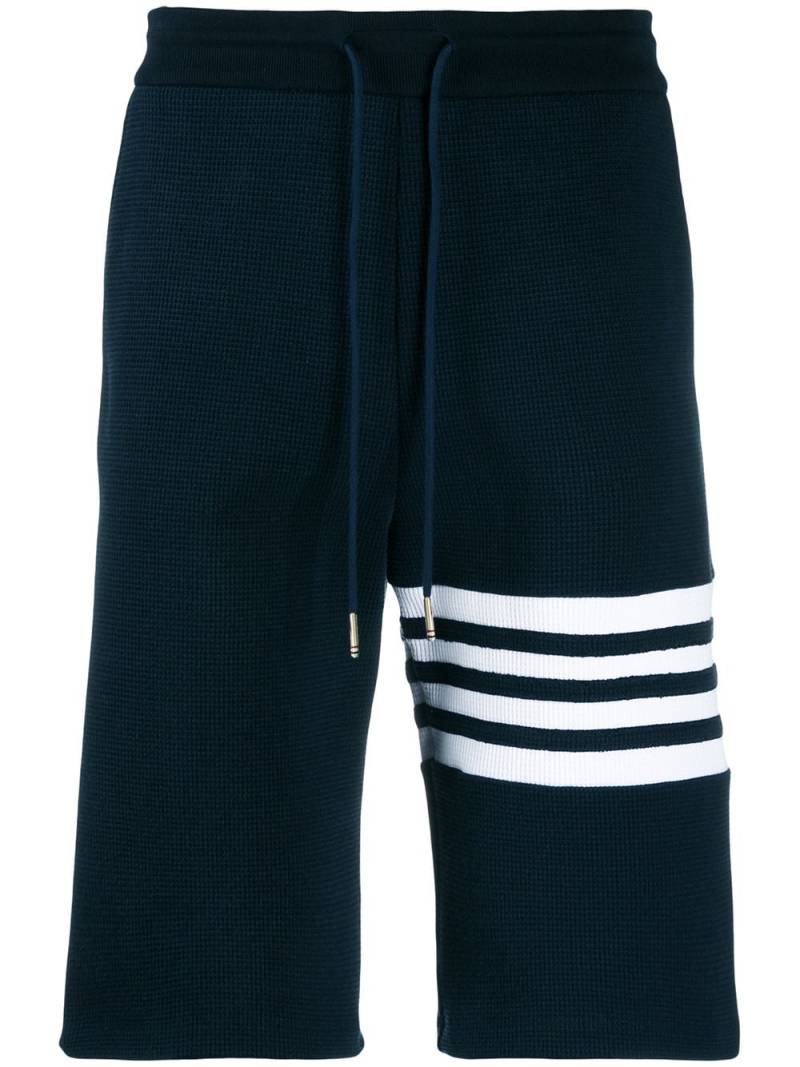 Thom Browne 4-Bar Sweatshorts - Blue von Thom Browne