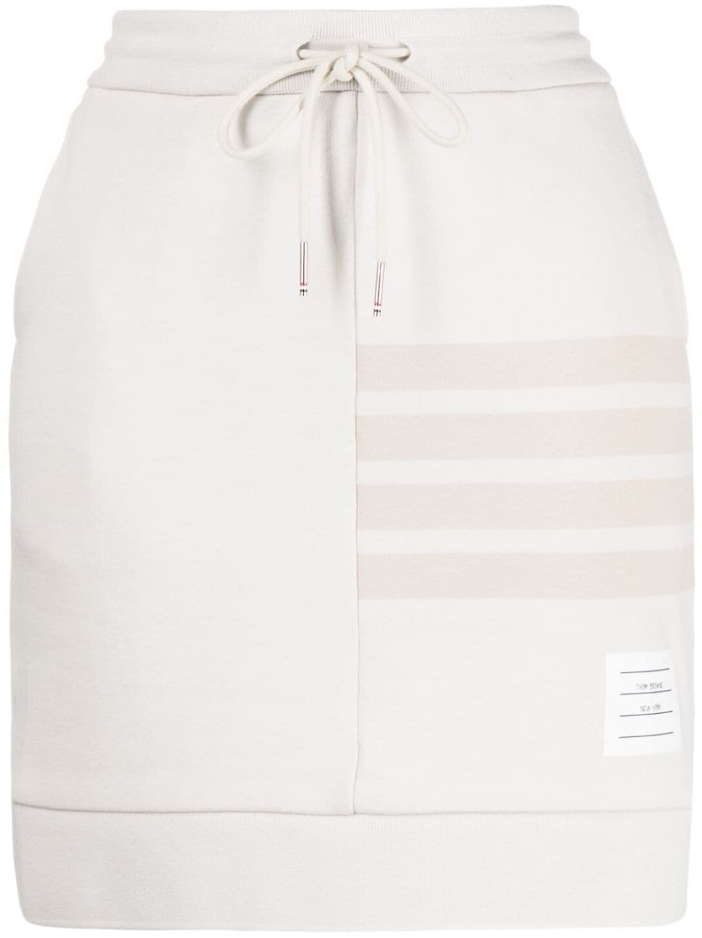 Thom Browne 4-Bar cotton skirt von Thom Browne