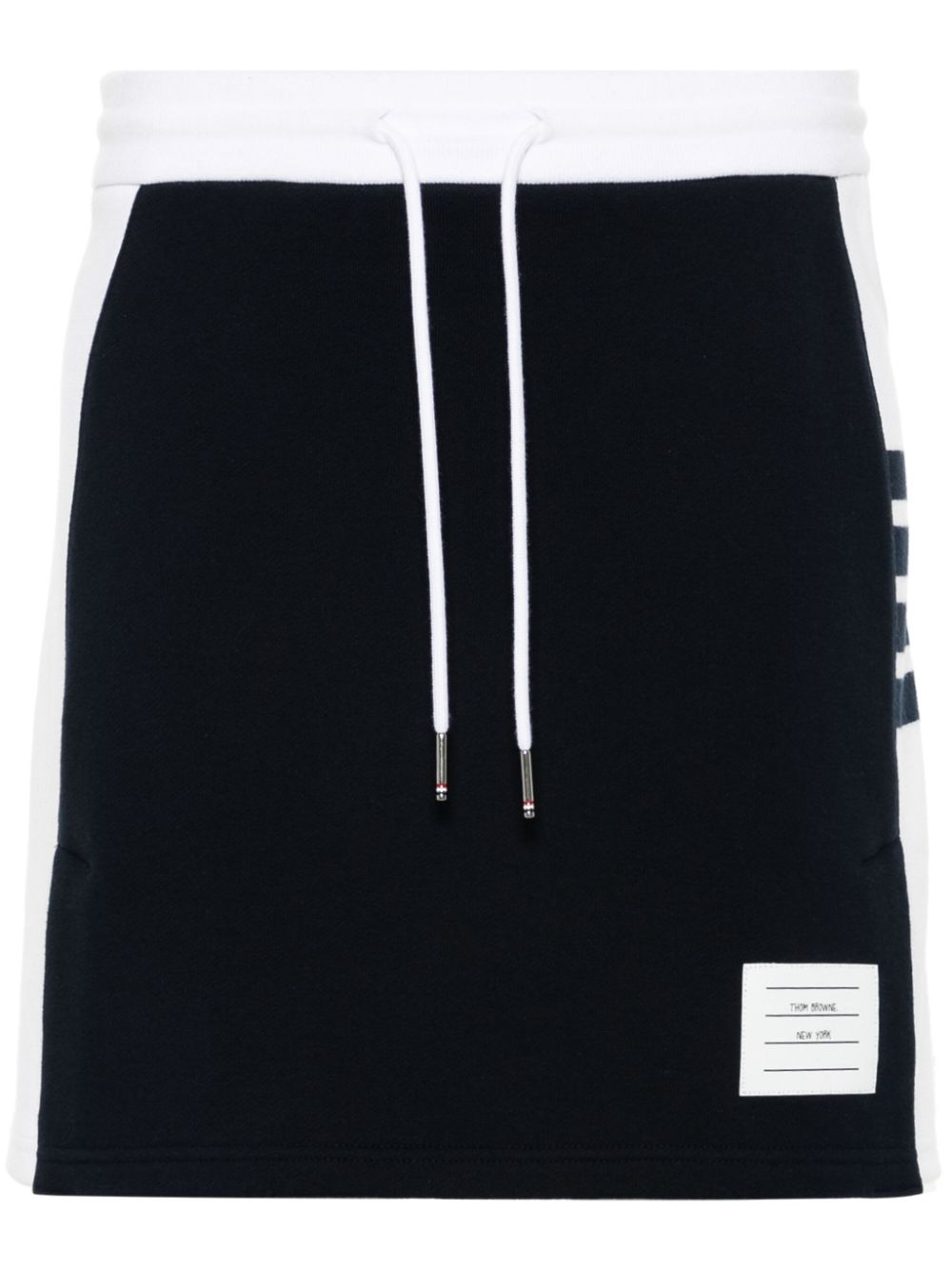 Thom Browne 4 Bar-stripe mini skirt - Blue von Thom Browne