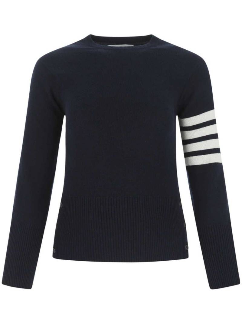 Thom Browne 4-Bar Classic sweater - Blue von Thom Browne