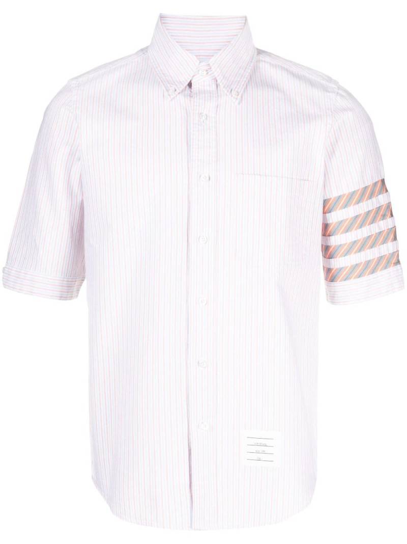 Thom Browne 4-bar stripe shirt - Orange von Thom Browne