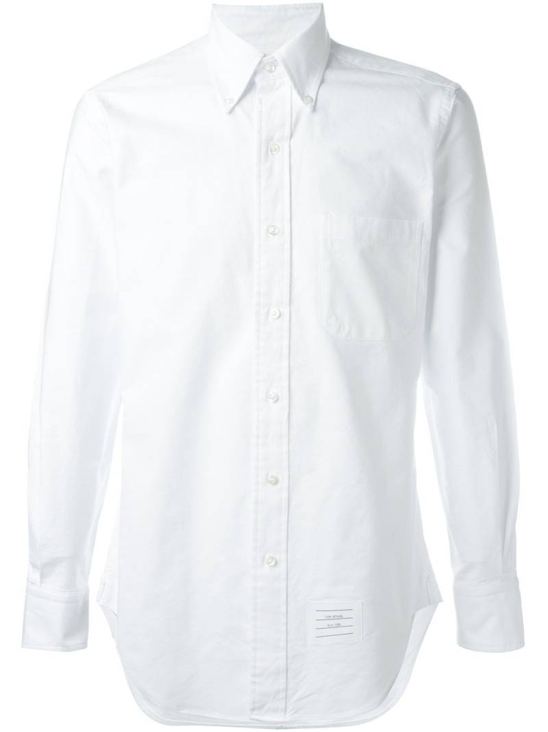 Thom Browne Classic Oxford Shirt - White von Thom Browne