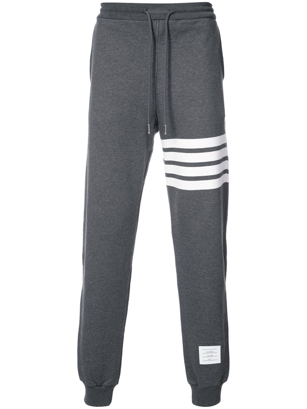 Thom Browne Engineered 4-Bar Jersey Sweatpant - Grey von Thom Browne