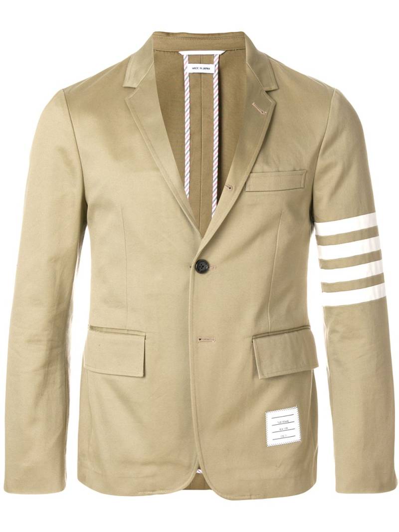 Thom Browne 4-bar Unconstructed Sport Coat - Neutrals von Thom Browne