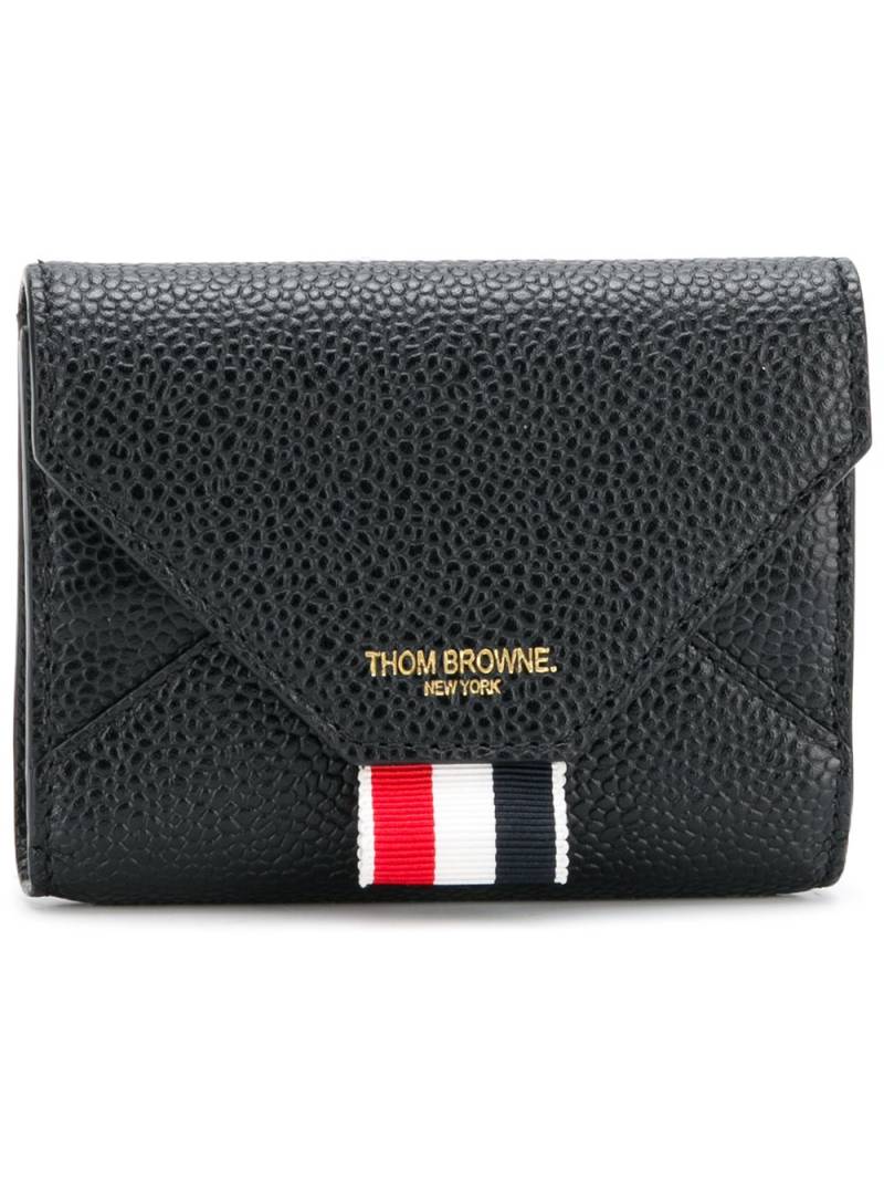 Thom Browne Envelope Card Case - Black von Thom Browne