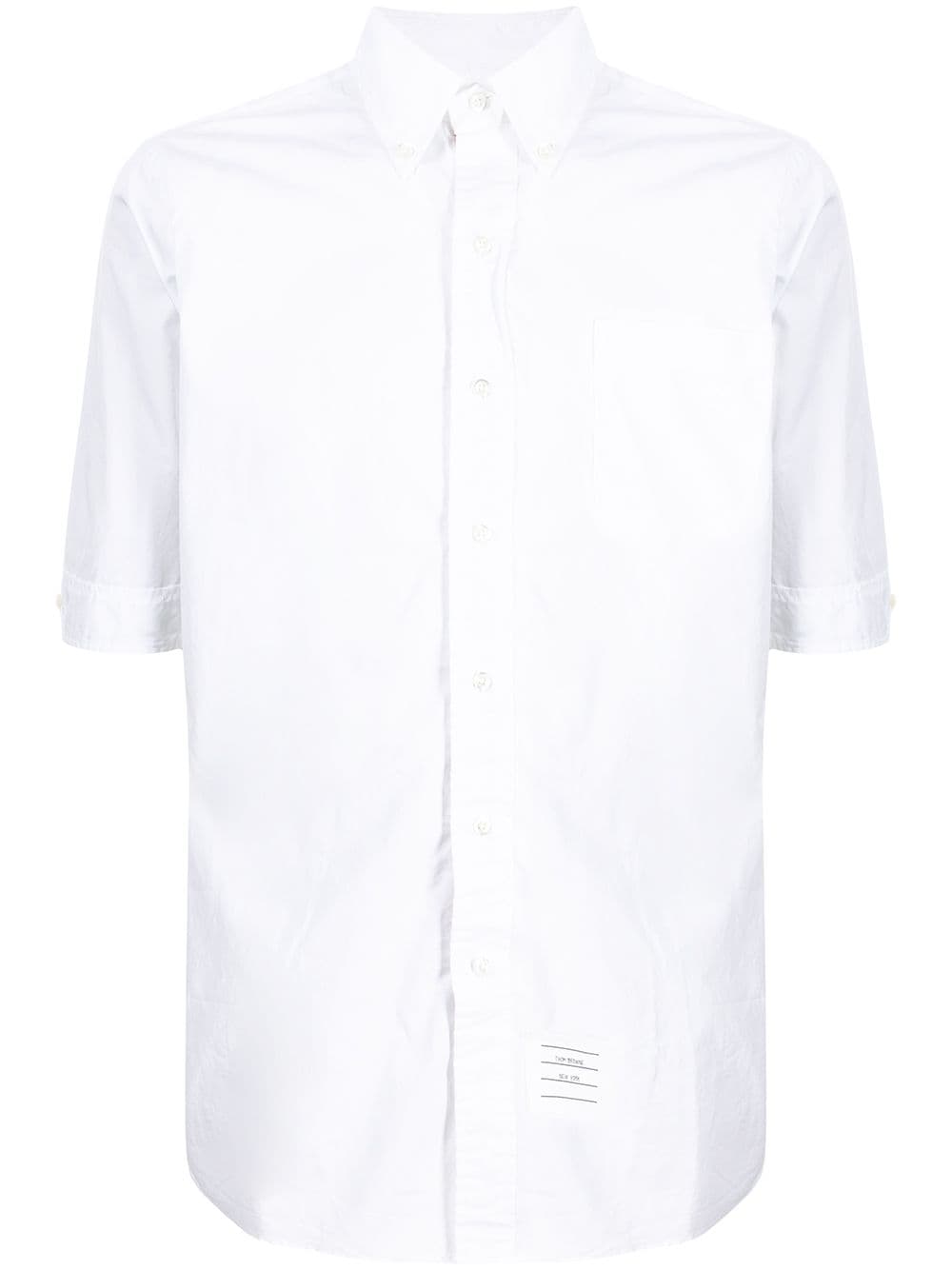 Thom Browne RWB-stripe shirt - White von Thom Browne