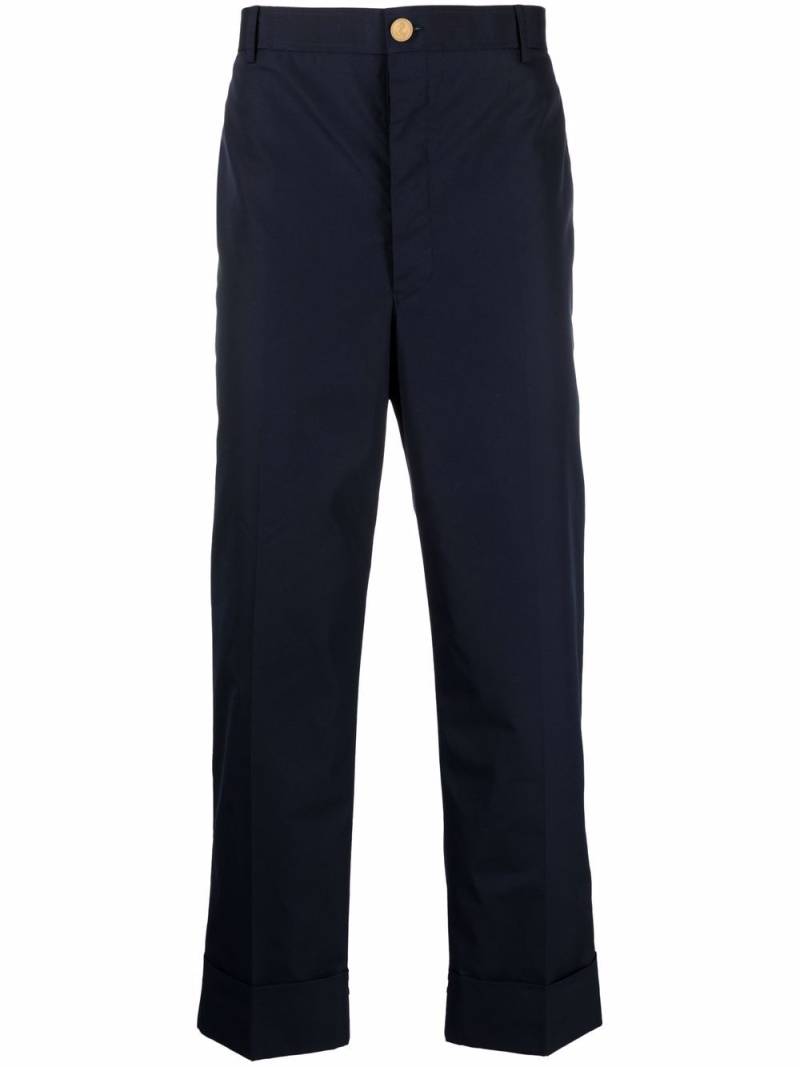 Thom Browne RWB stripe tailored trousers - Blue von Thom Browne