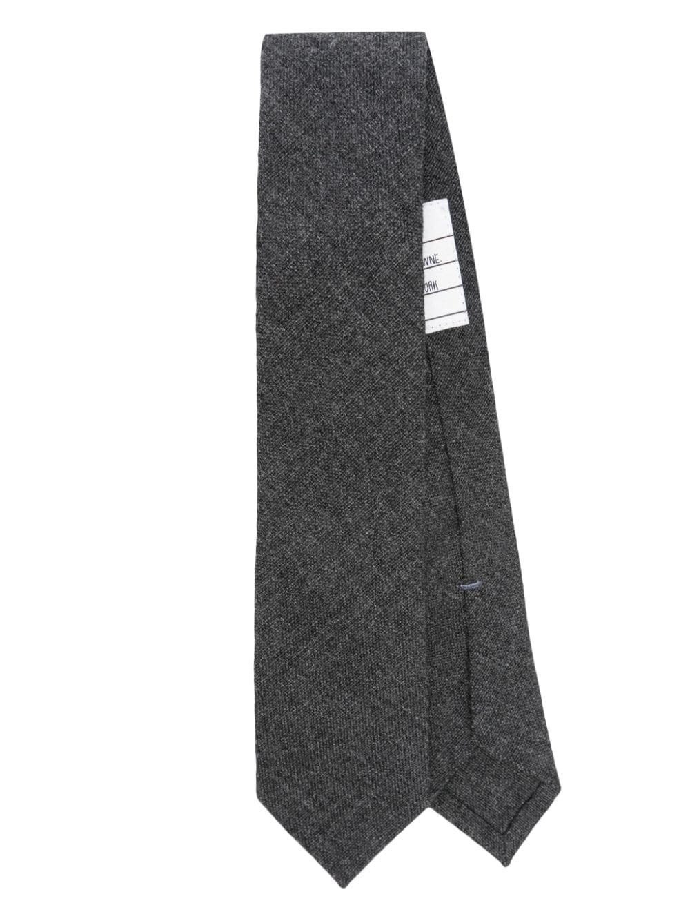 Thom Browne RWB-stripe wool tie - Grey von Thom Browne