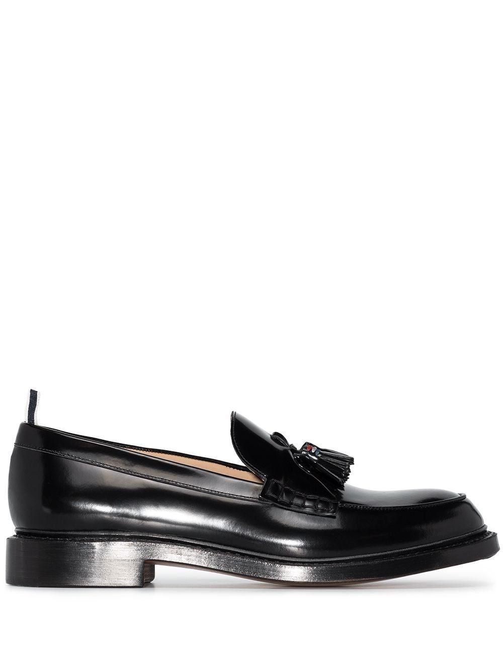 Thom Browne RWB tassel-detail loafers - Black von Thom Browne