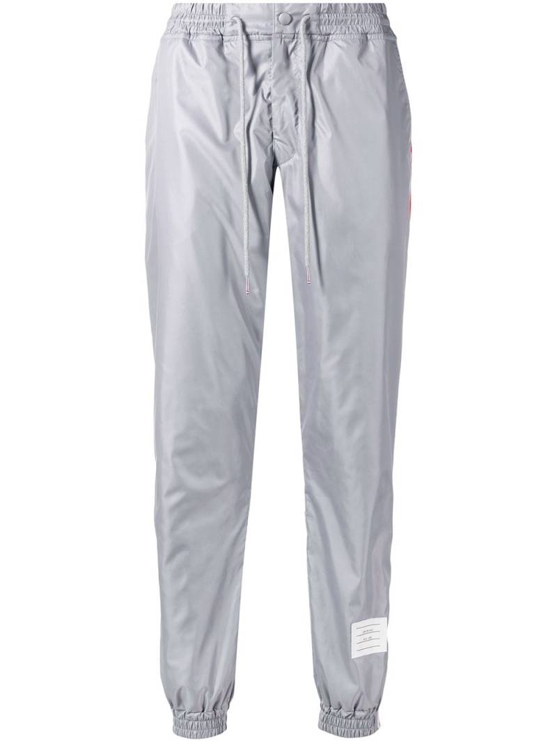 Thom Browne Rwb Stripe Ripstop Track Pants - Grey von Thom Browne