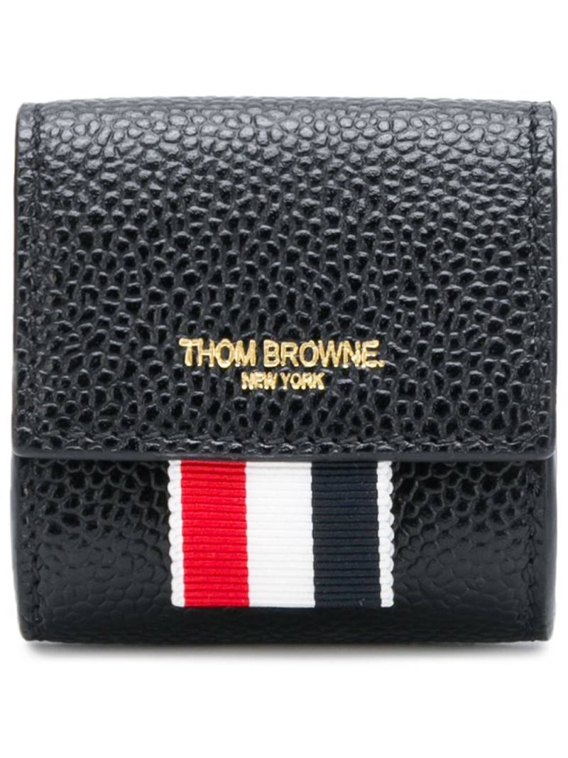 Thom Browne leather coin purse - Black von Thom Browne