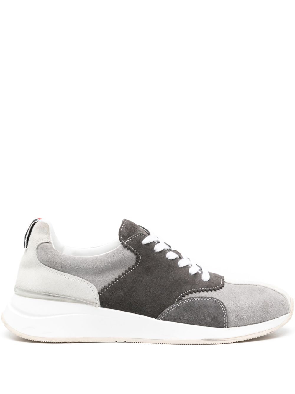 Thom Browne Sprinter suede sneakers - Grey von Thom Browne