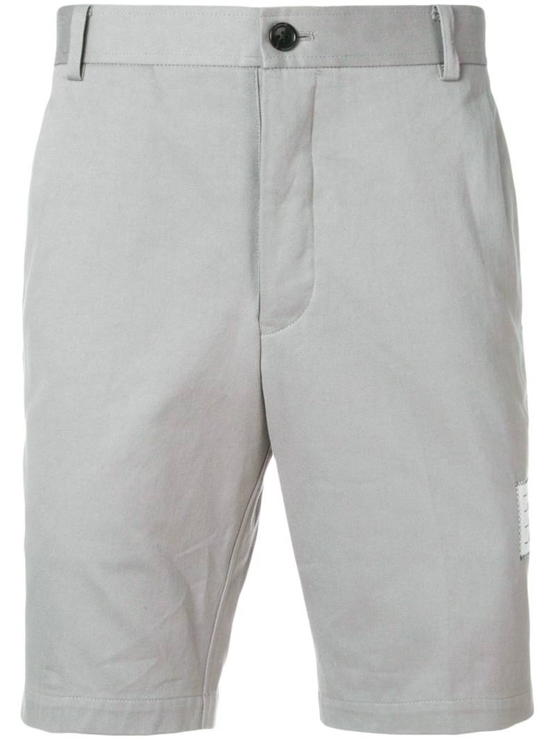 Thom Browne Unconstructed Cotton Chino Short - Grey von Thom Browne