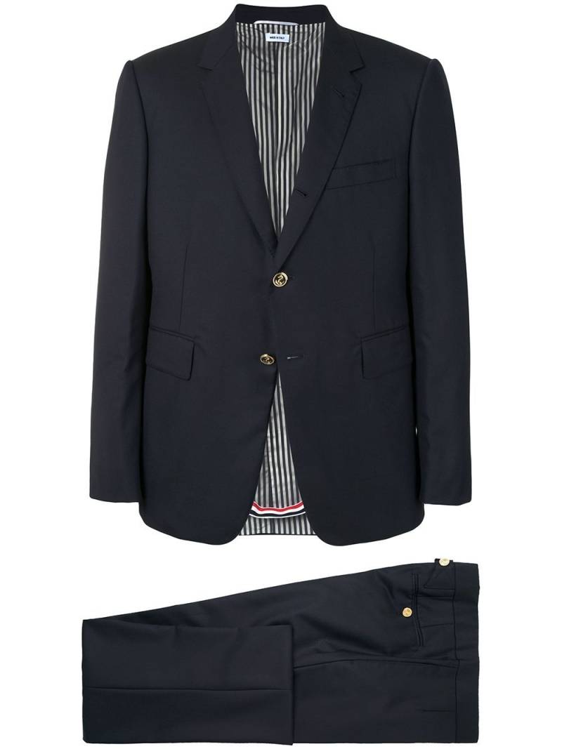 Thom Browne classic two piece suit - Blue von Thom Browne