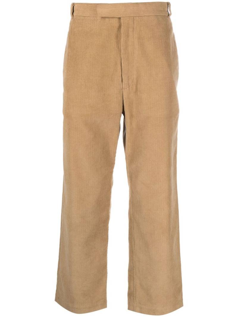 Thom Browne corduroy cropped trousers von Thom Browne