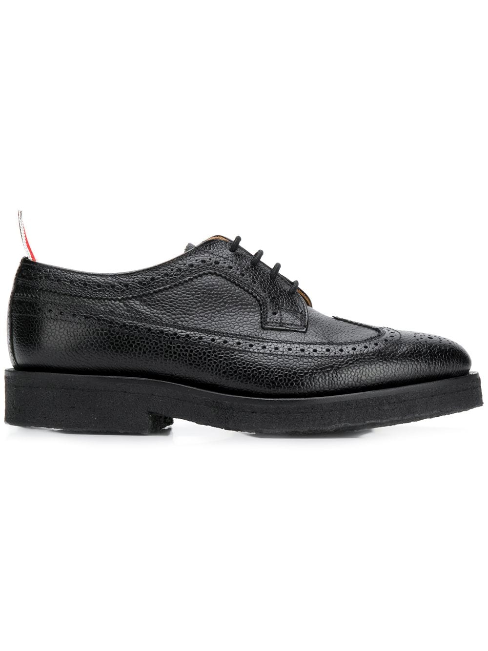 Thom Browne crepe sole longwing brogues - Black von Thom Browne