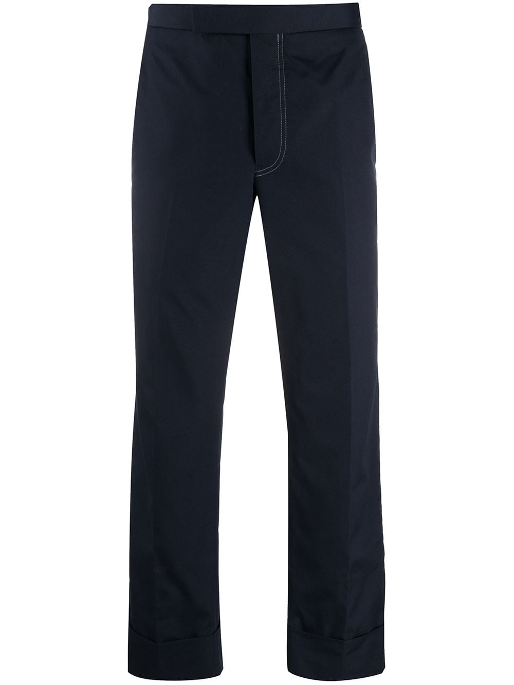 Thom Browne cropped tailored trousers - Blue von Thom Browne