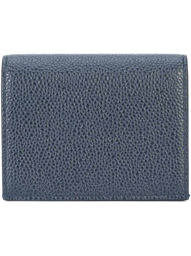 Thom Browne double card holder - Blue von Thom Browne