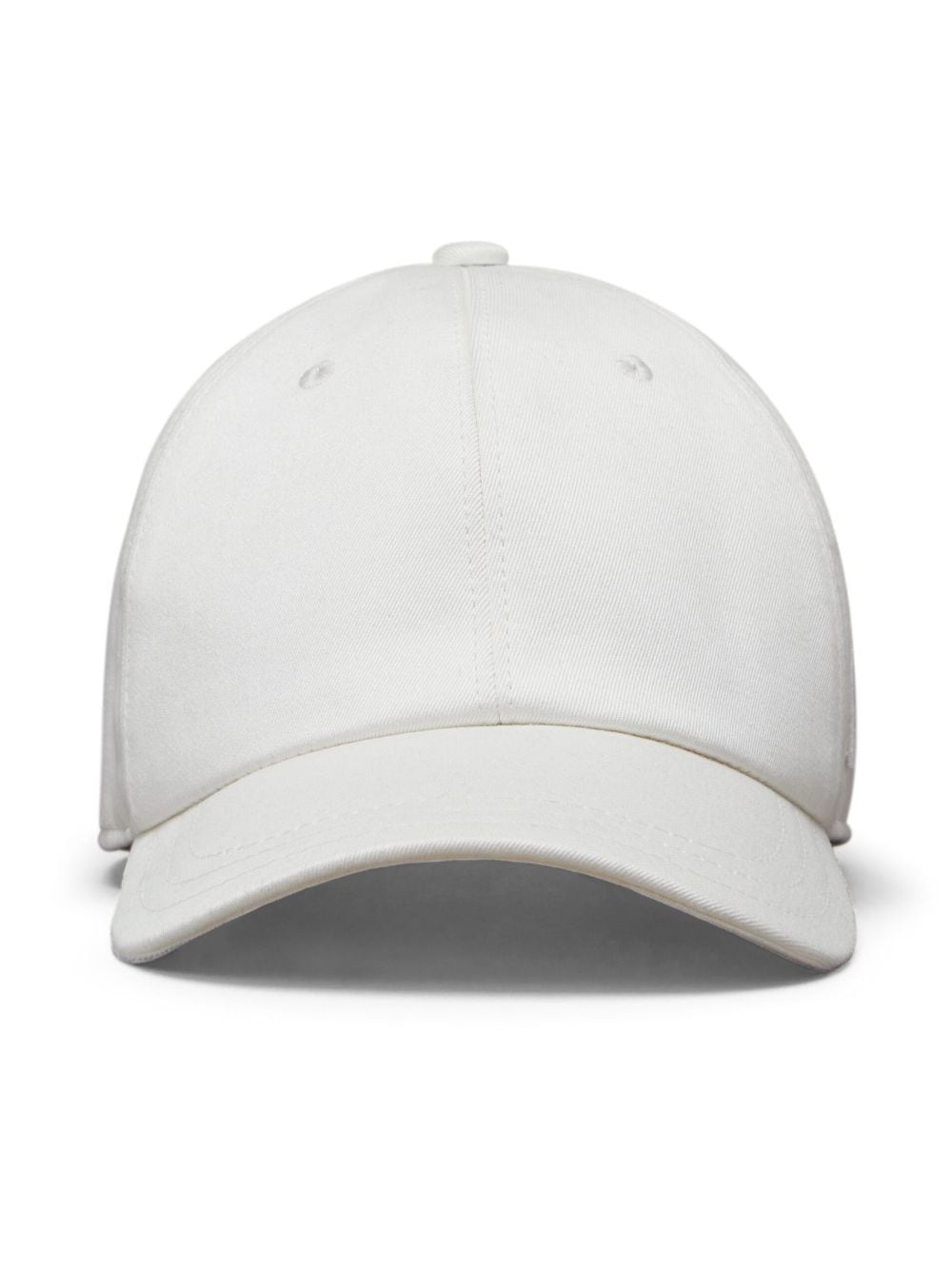 Thom Browne flag-patch cotton baseball cap - White von Thom Browne