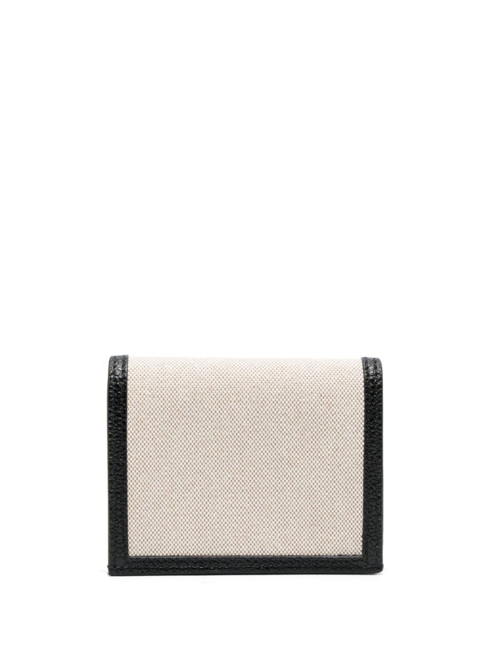 Thom Browne folded canvas wallet - Neutrals von Thom Browne