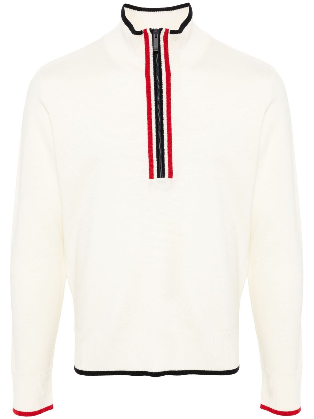 Thom Browne funnel-neck pullover - White von Thom Browne