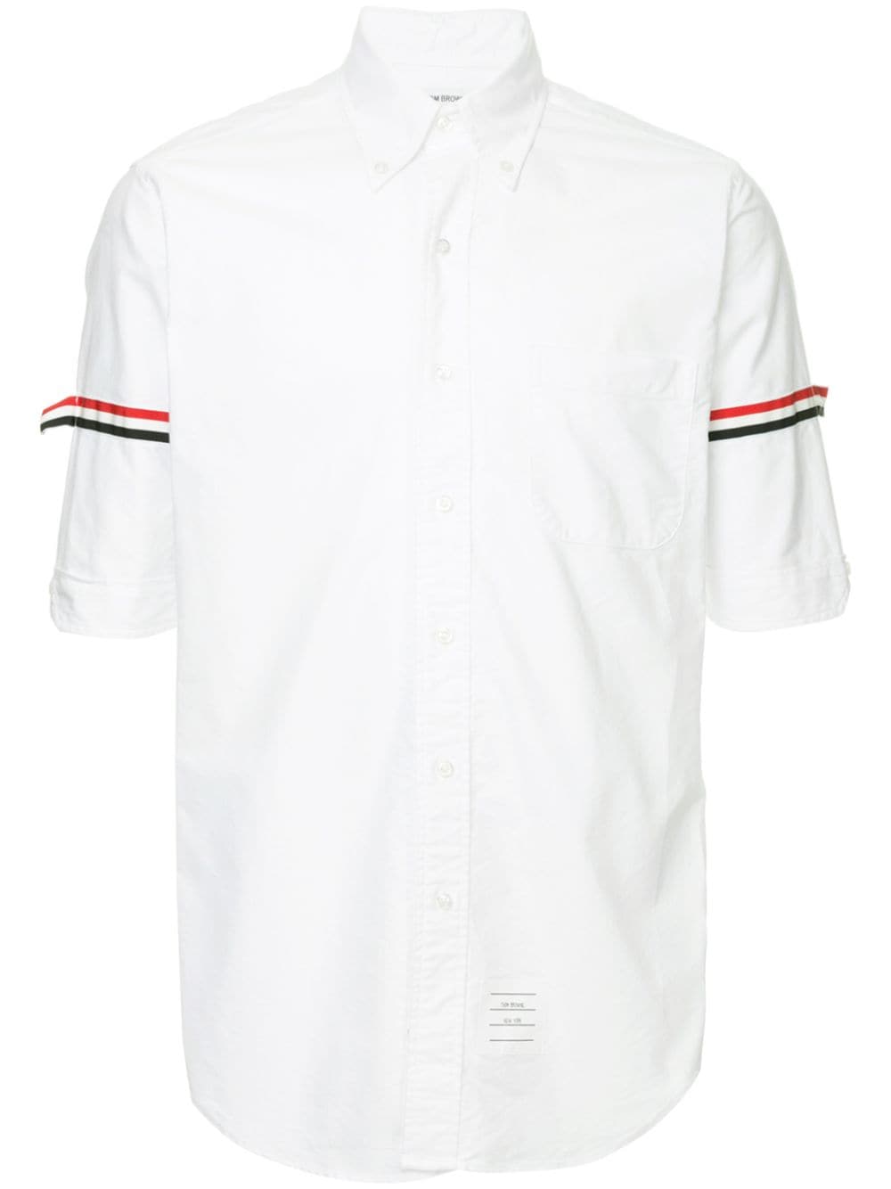 Thom Browne grosgrain armband shirt - White von Thom Browne