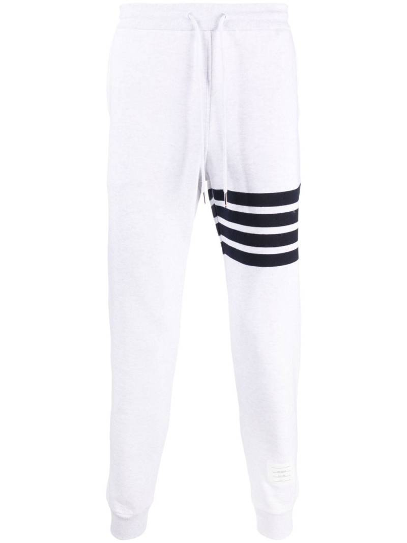 Thom Browne 4-Bar cotton track pants - White von Thom Browne