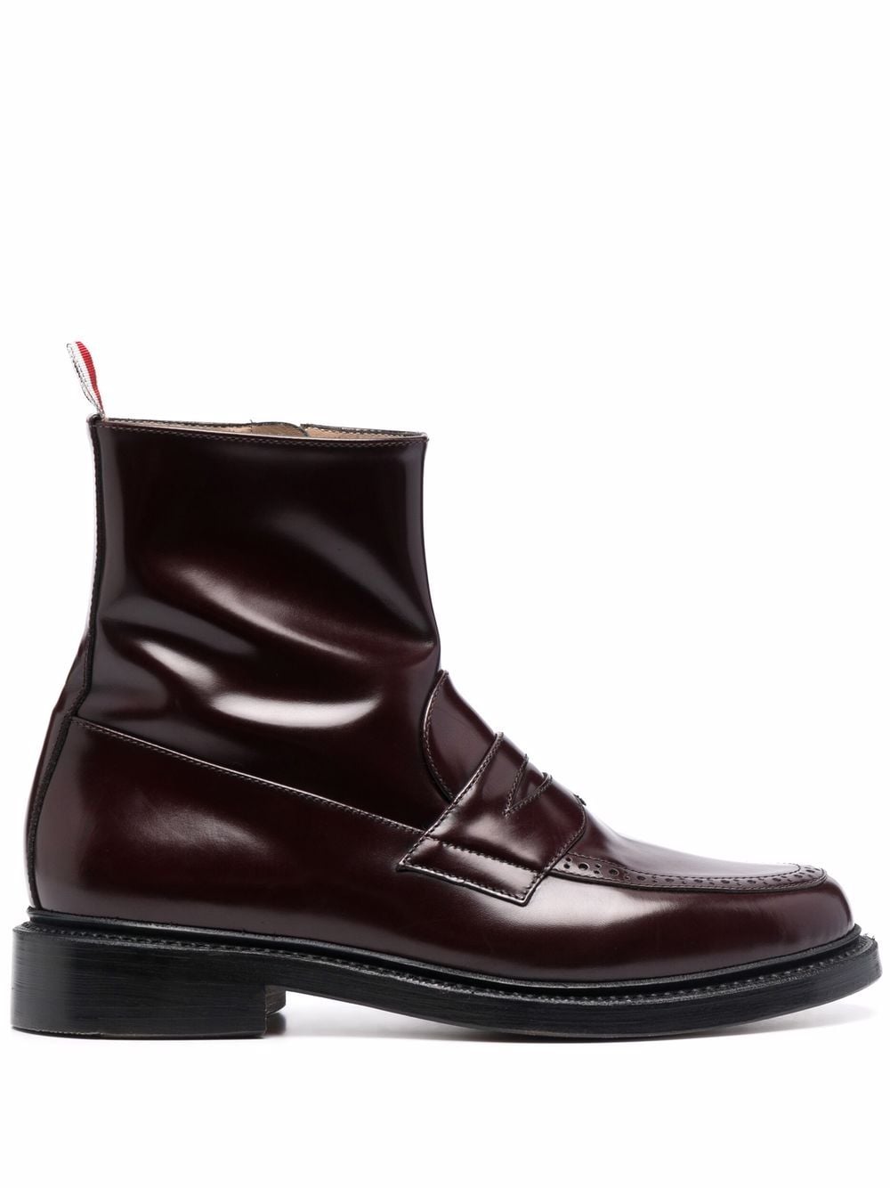 Thom Browne penny loafer ankle boots von Thom Browne