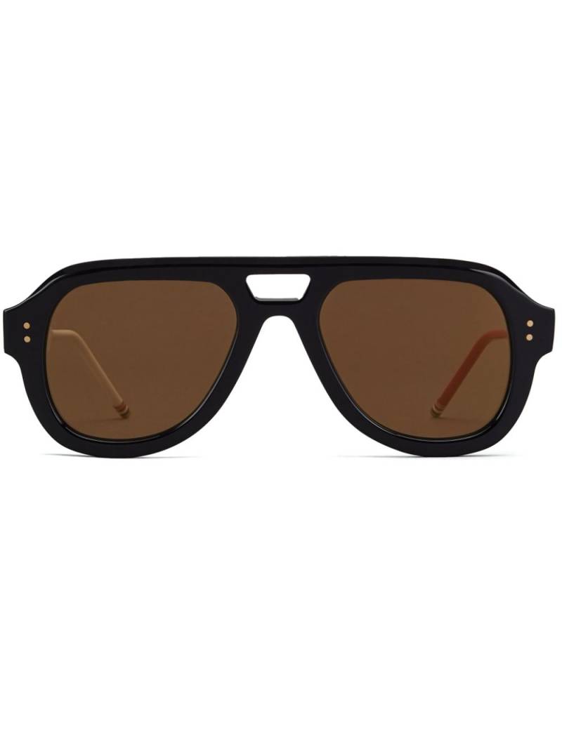 Thom Browne pilot-frame sunglasses - Blue von Thom Browne