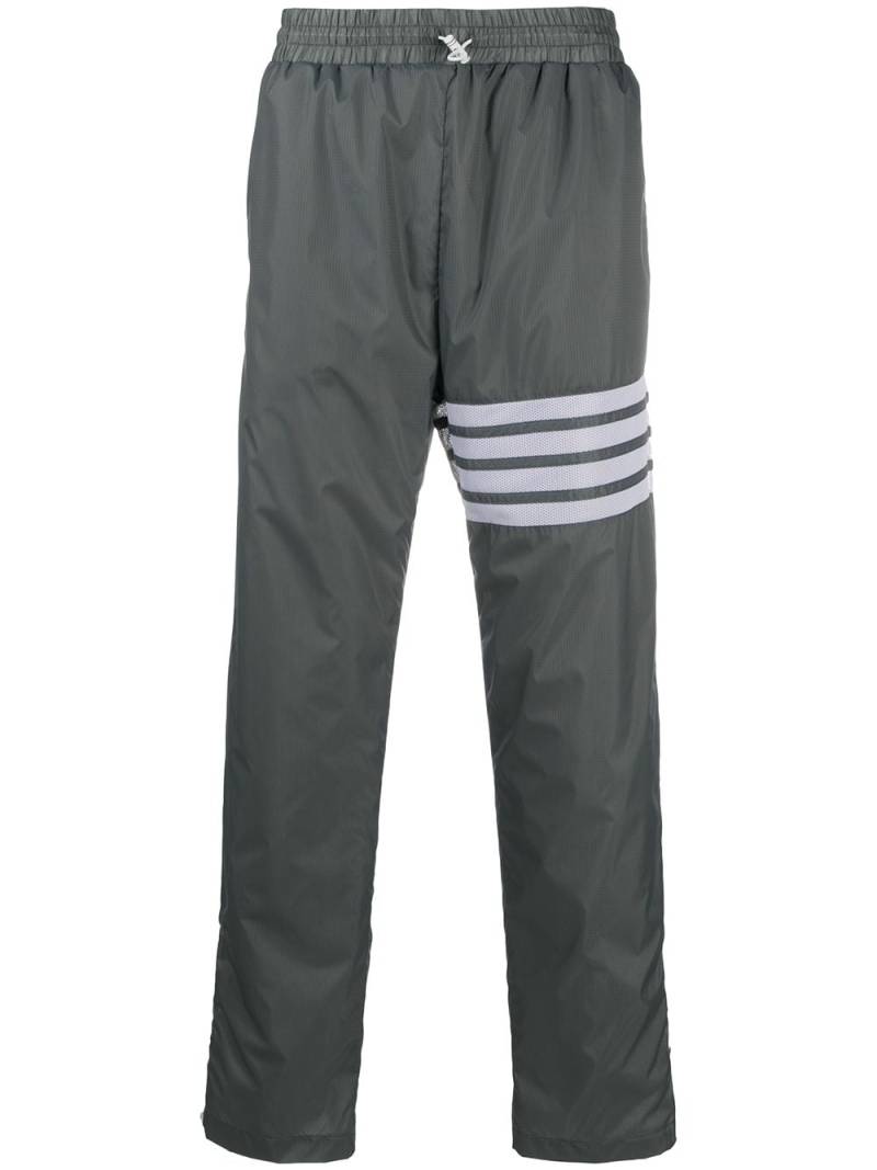 Thom Browne ripstop straight-leg track pants - Grey von Thom Browne