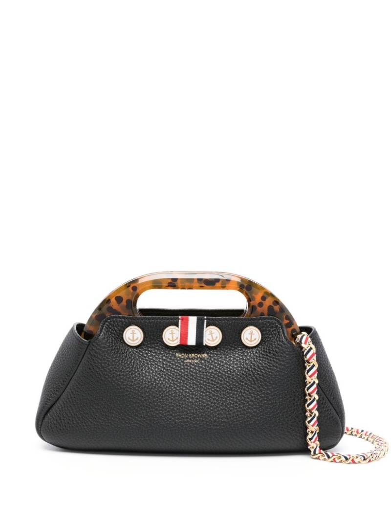 Thom Browne small Bermuda shoulder bag - Black von Thom Browne