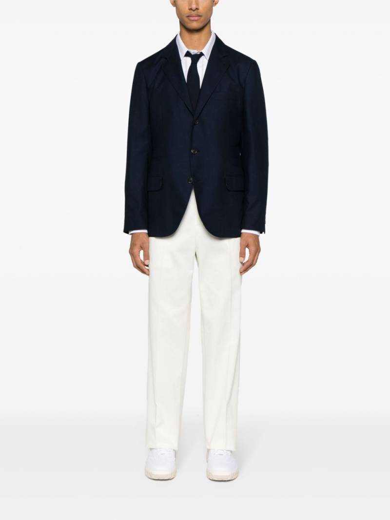 Thom Browne straight-leg cotton tousers - Neutrals von Thom Browne