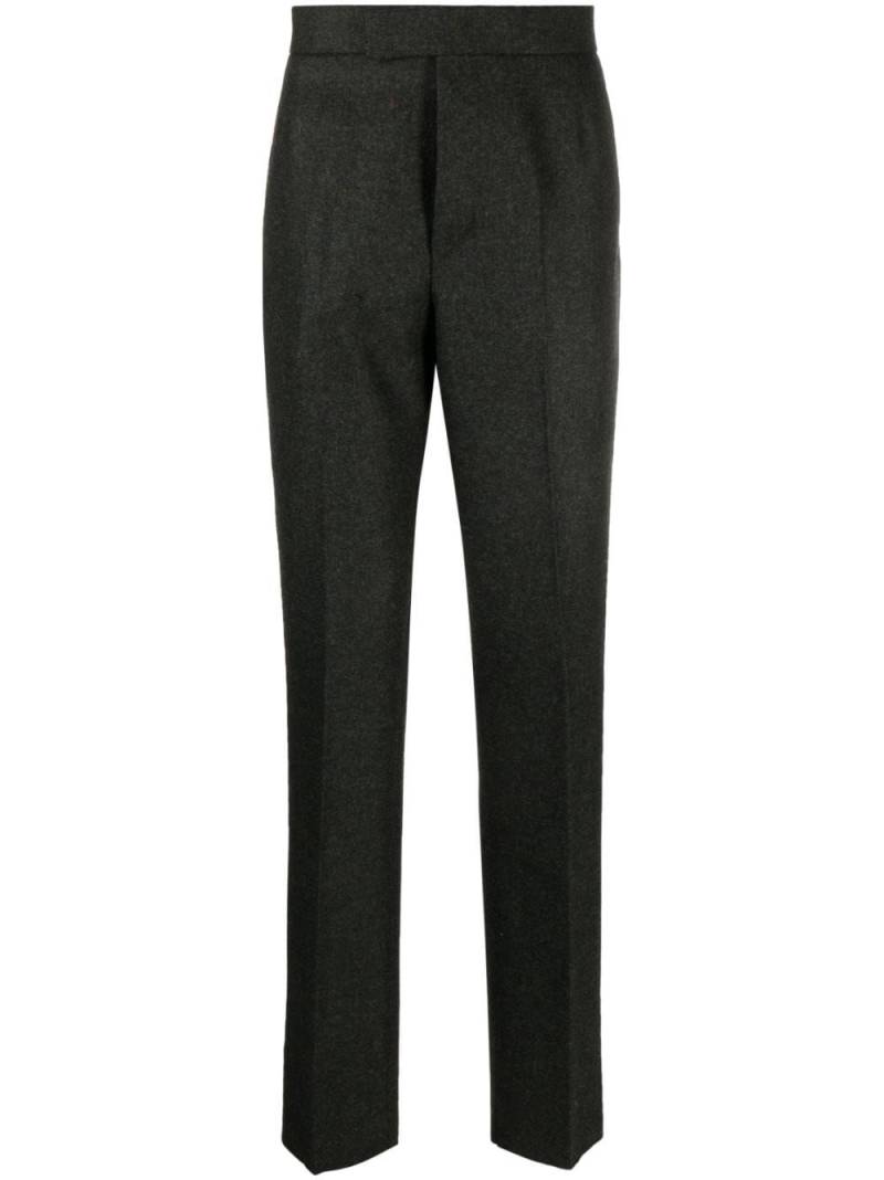 Thom Browne straight-leg wool trousers - Green von Thom Browne