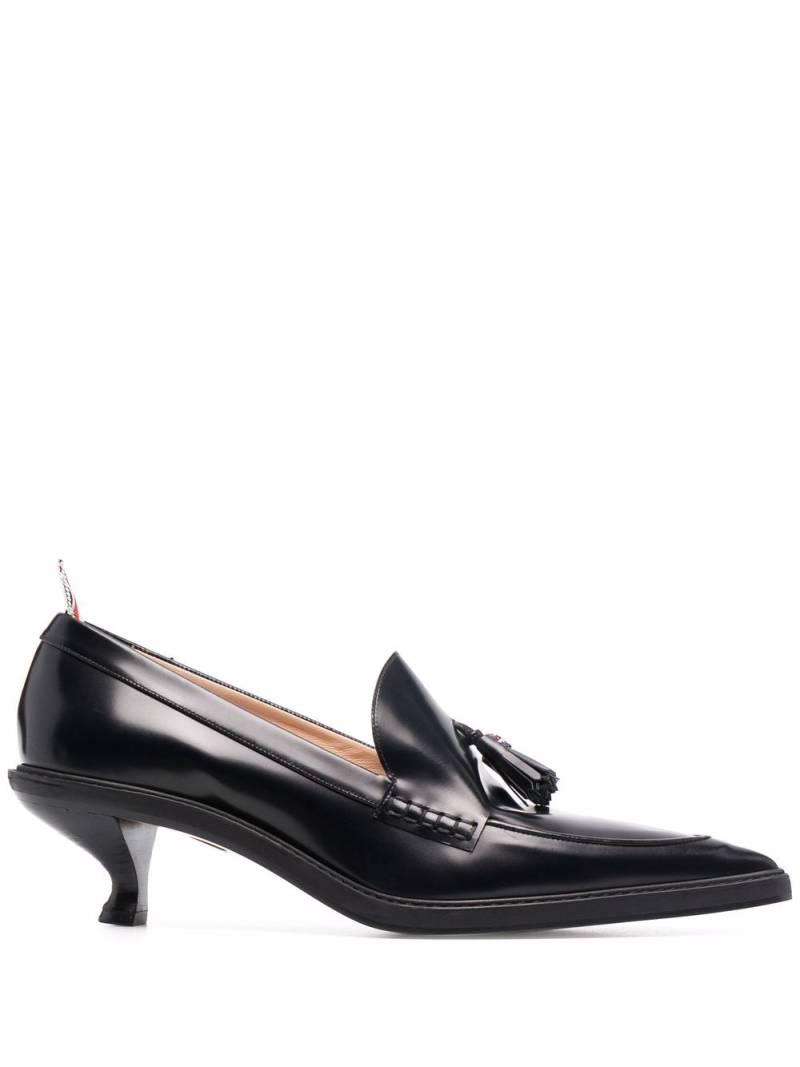 Thom Browne tassel-detail pointed loafers - Black von Thom Browne