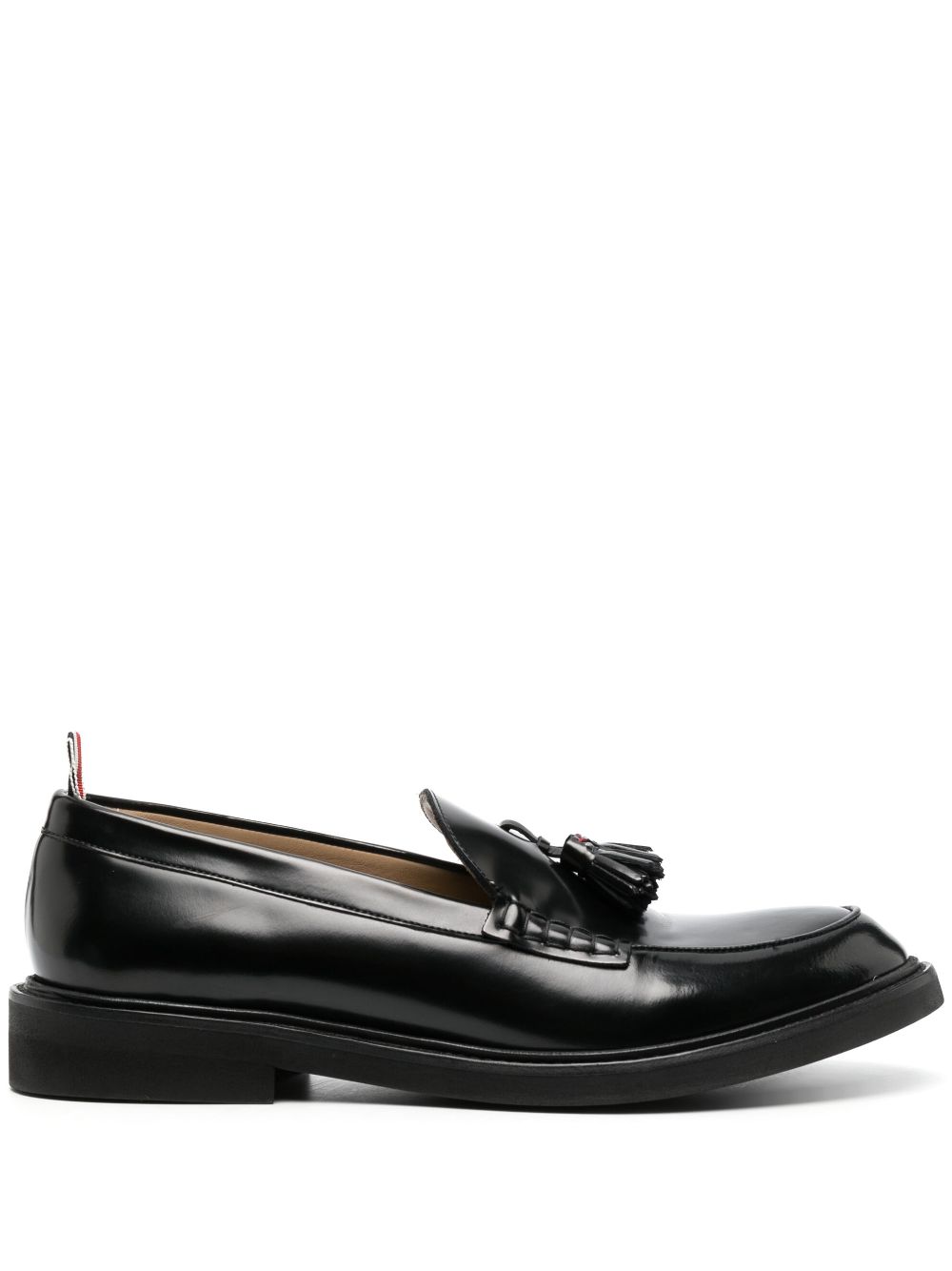 Thom Browne tassel leather loafers - Black von Thom Browne