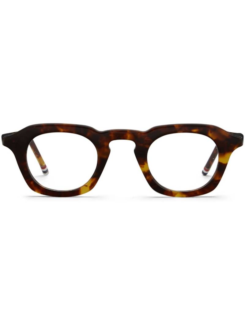 Thom Browne tortoiseshell square-frame glasses von Thom Browne