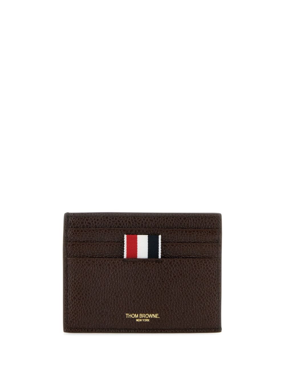 Thom Browne 4-Bar single card holder von Thom Browne