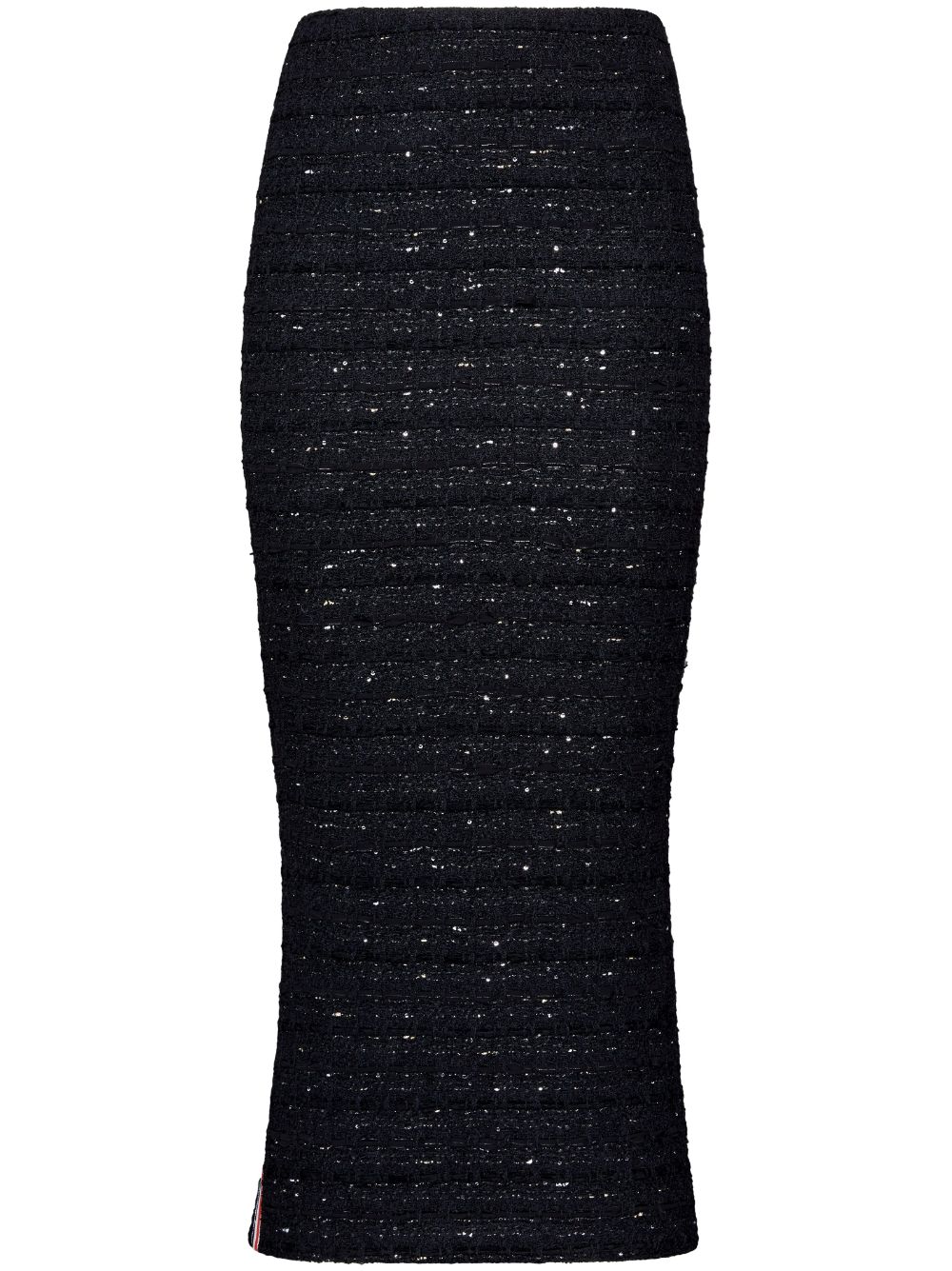 Thom Browne tweed pencil skirt - Black von Thom Browne