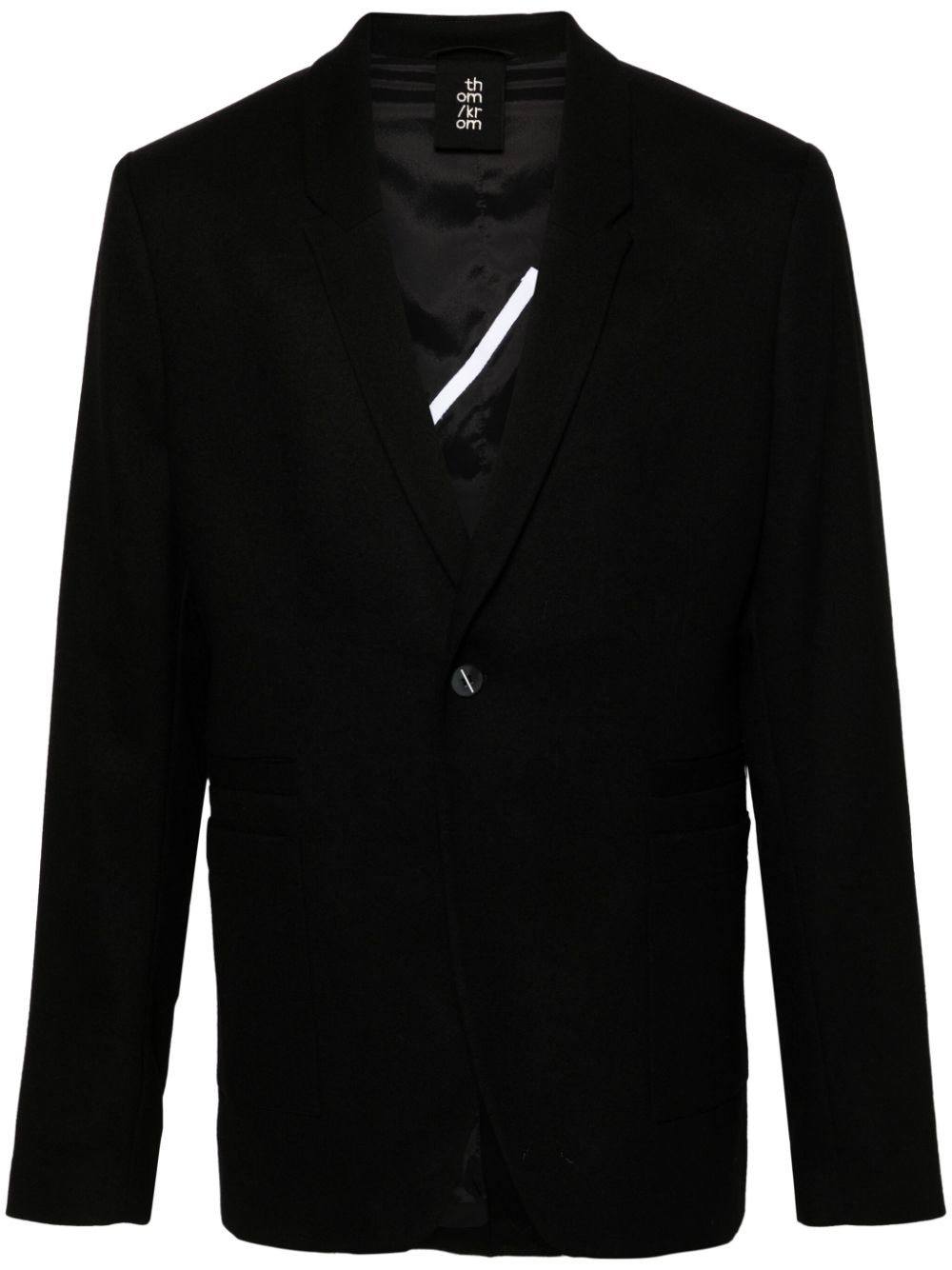 Thom Krom M B 53 blazer - Black von Thom Krom