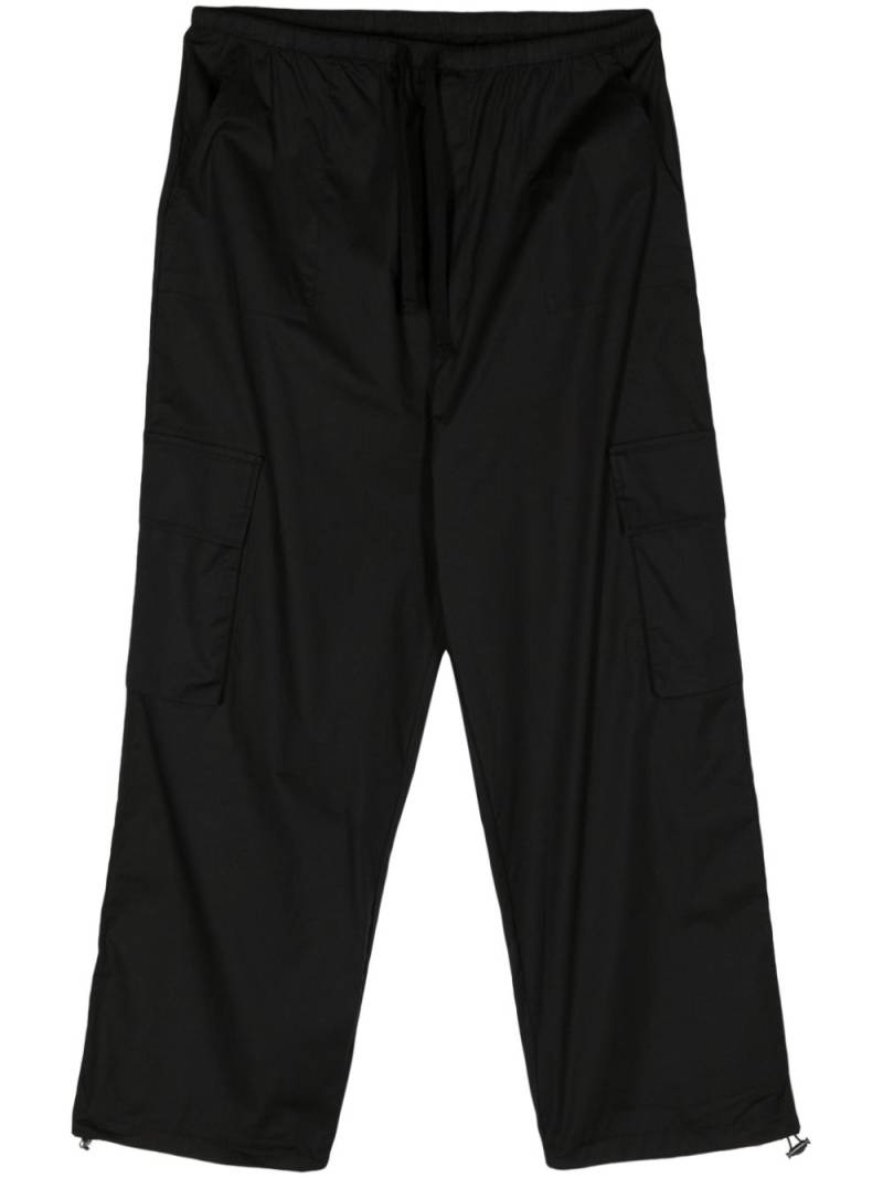 Thom Krom W ST 366 straight-leg cargo trousers - Black von Thom Krom