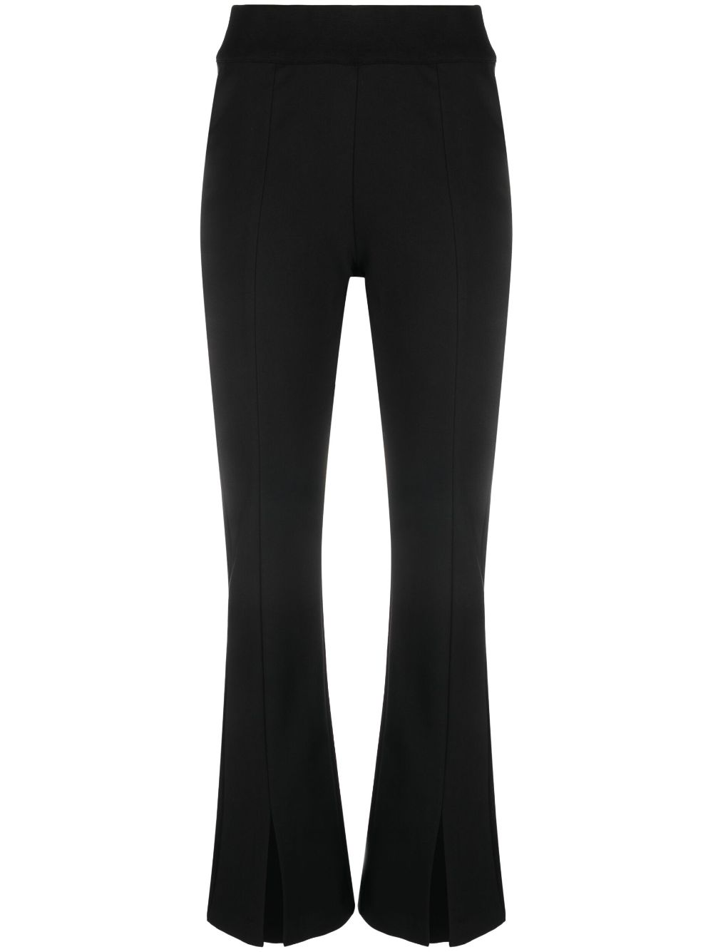 Thom Krom ankle-slit flared trousers - Black von Thom Krom