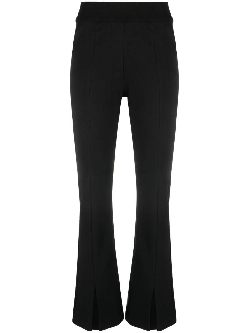 Thom Krom ankle-slit flared trousers - Black von Thom Krom