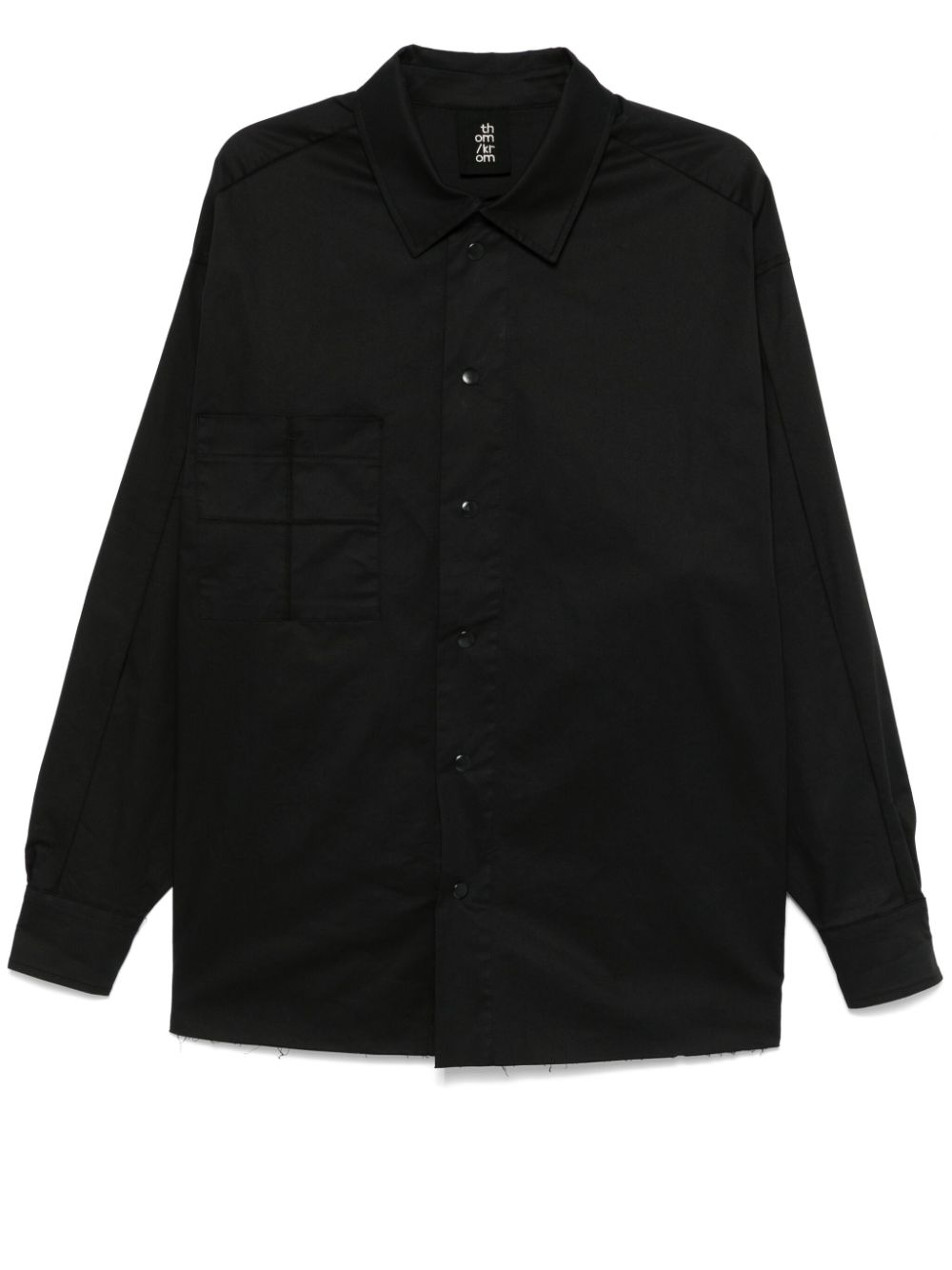 Thom Krom classic-collar shirt - Black von Thom Krom